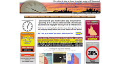 Desktop Screenshot of daylightsavingseq.com.au